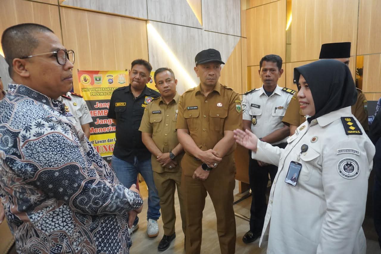 peresmian Pos Bapas di MPP